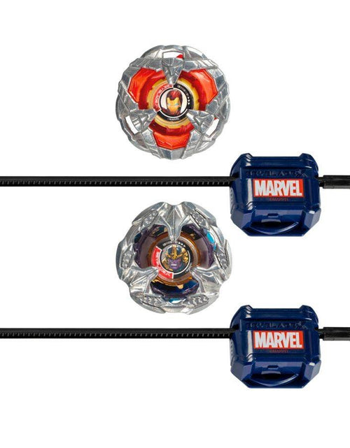 Load image into Gallery viewer, Takara Tomy Beyblade X BX-00 Iron Man and Thanos Multipack Set 4-80B
