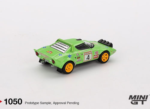 Load image into Gallery viewer, Mini GT #1050 Lancia Stratos HF #4 1979 Spanish Rally Champion
