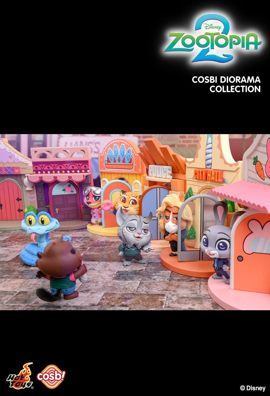 Hot Toys Disney Zootopia 2 Cosbi Diorama Collection (Set of 6) #CBX304