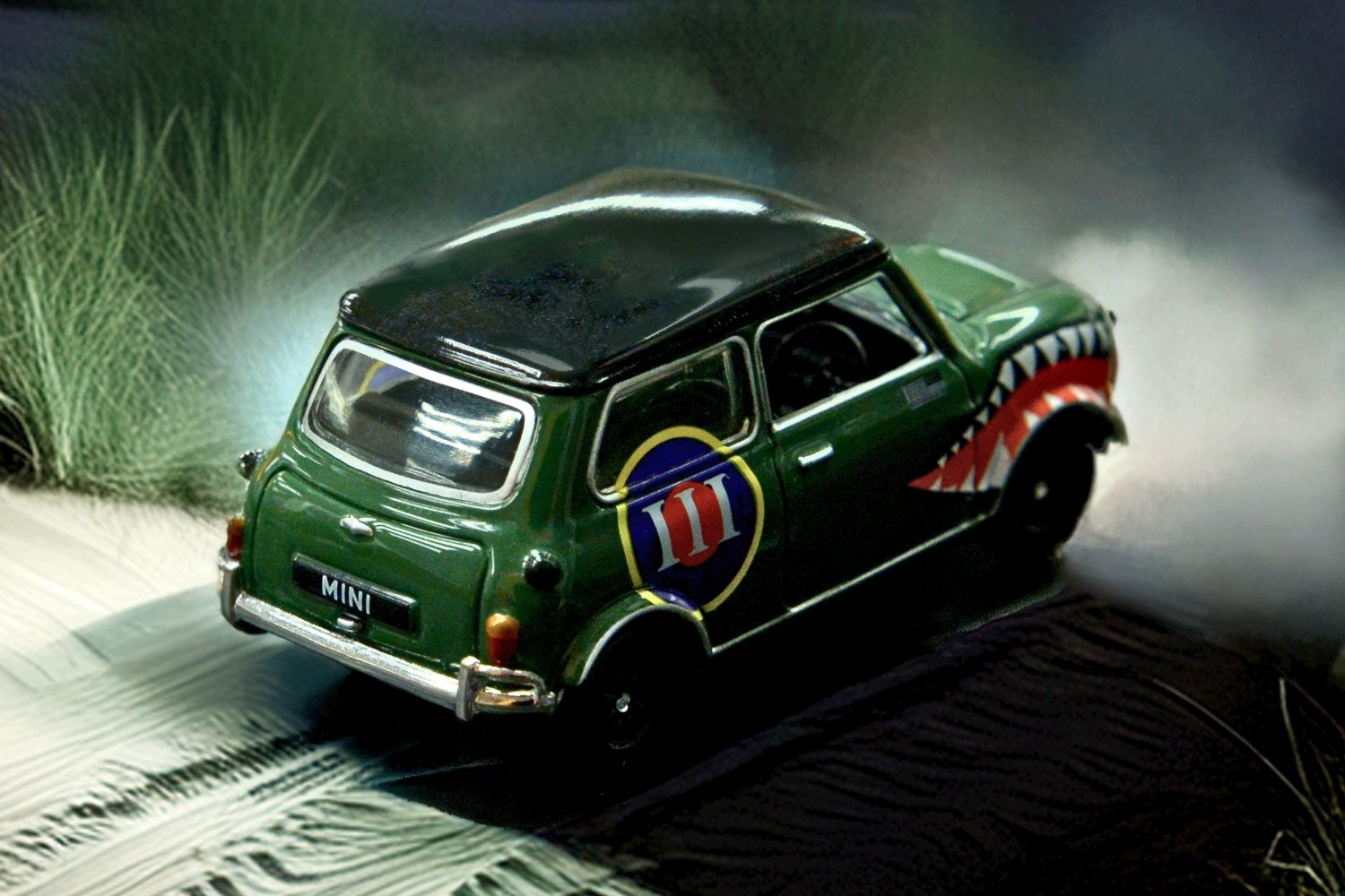 Tiny City Hong Kong 1:50 Diecast Model Car Art Car