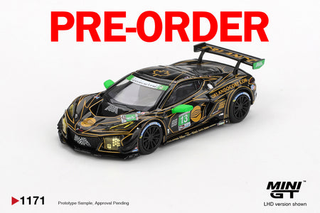 (Pre-order) MINI GT #1171 Chevrolet Corvette Z06 GT3.R #13 AWA 2025 IMSA Daytona