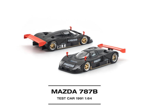 Load image into Gallery viewer, (Pre-order) POP RACE 1/64 MAZDA 787B 1991 TEST CAR Diecast Model Car #PR640313

