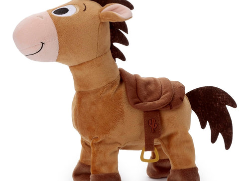 Load image into Gallery viewer, Takara Tomy Arts Pixar Toy Story 5 Walking Bullseye Stuffed with 7 Sounds
