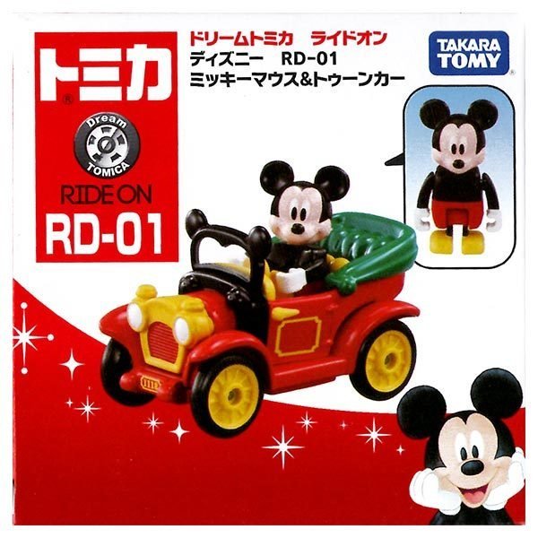 Takara Tomy Tomica Disney Motors - Ride On #RD01 Mickey