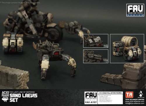 Load image into Gallery viewer, TOYS ALLIANCE x Acid Rain FAV-A107 Sand Laevis Set 1:18 Figure
