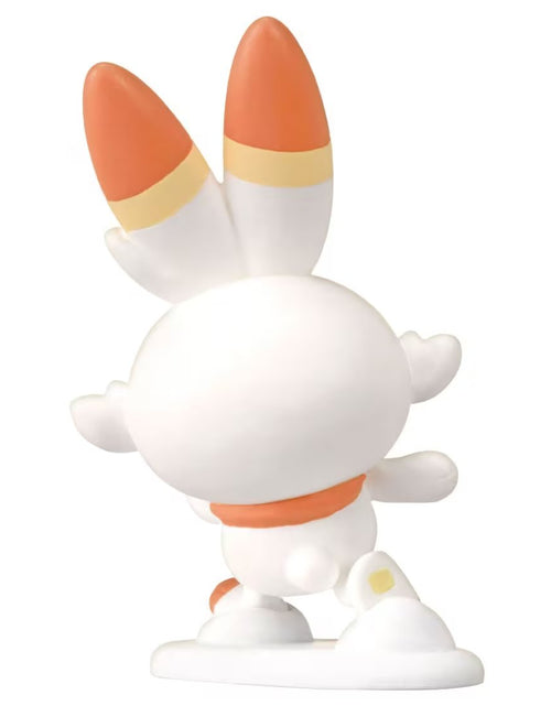 Load image into Gallery viewer, Takara Tomy Pokemon PokePiece Mini Doll Balloon Scorbunny

