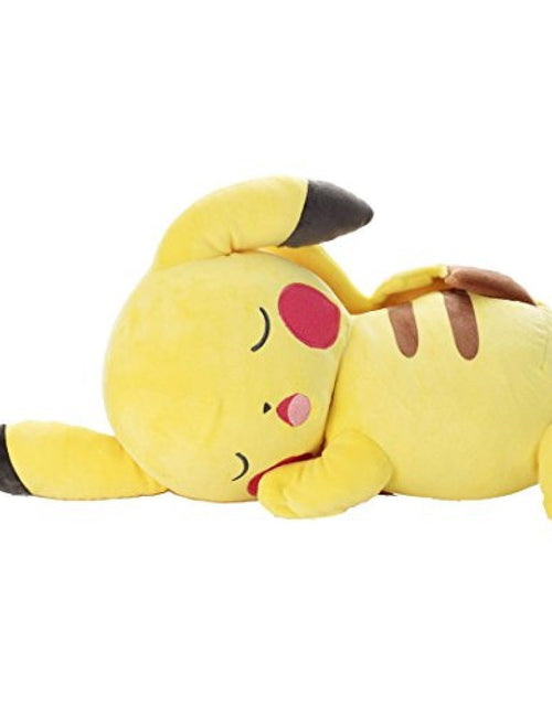 Load image into Gallery viewer, Takara Tomy Pokemon Sayashiya Friend S size Pikachu Soft Plush Doll Japan
