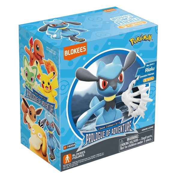Blokees Pokemon Classic Edition CV-S Riolu Prologue of Adventure