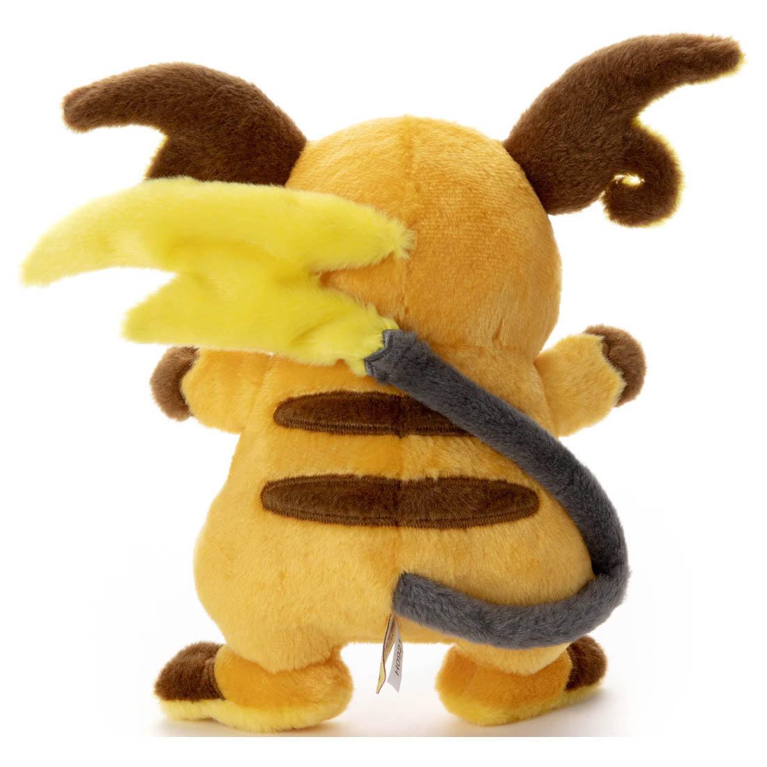 Takara Tomy Pokemon Soft Plush Toy - Basic Raichu 23cm