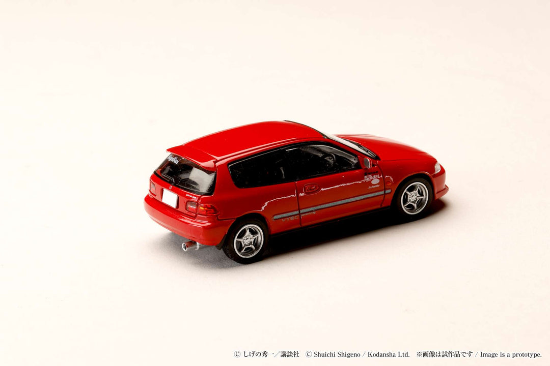 Hobby Japan 1/64 Honda CIVIC (EG6) Myogi Night Kids INITIAL D Shingo #HJDMD006
