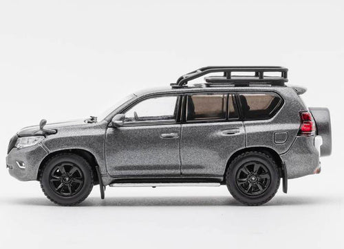 Load image into Gallery viewer, GCD 1/64 Toyota Land Cruiser Prado 150 Grey (LHD) Diecast Model Car
