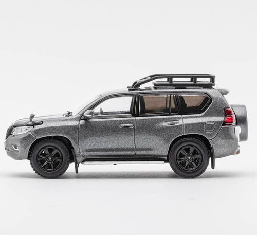 Load image into Gallery viewer, GCD 1/64 Toyota Land Cruiser Prado 150 Grey (LHD) Diecast Model Car
