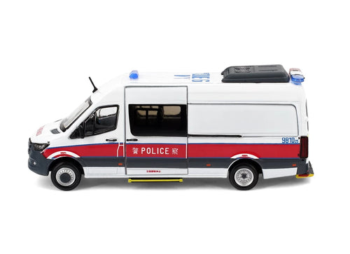 Load image into Gallery viewer, Tiny City Die-cast MERCEDES-BENZ Sprinter W907 Hong Kong Police CTRU (AM9810)
