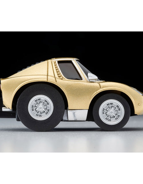 Load image into Gallery viewer, Takara Tomy Tomytec Choro Q zero Z-73c Lamborghini Miura SV Gold (pullback car)
