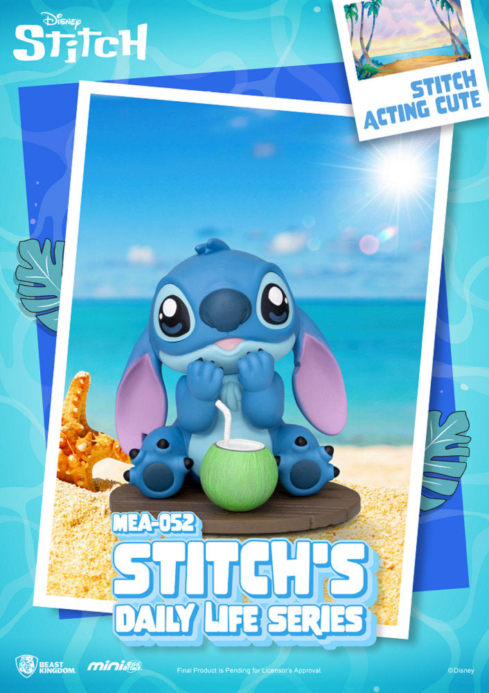 Beast Kingdom MEA-052 Stitch's Daily Life Series Blind Box Set (Full set of 6)