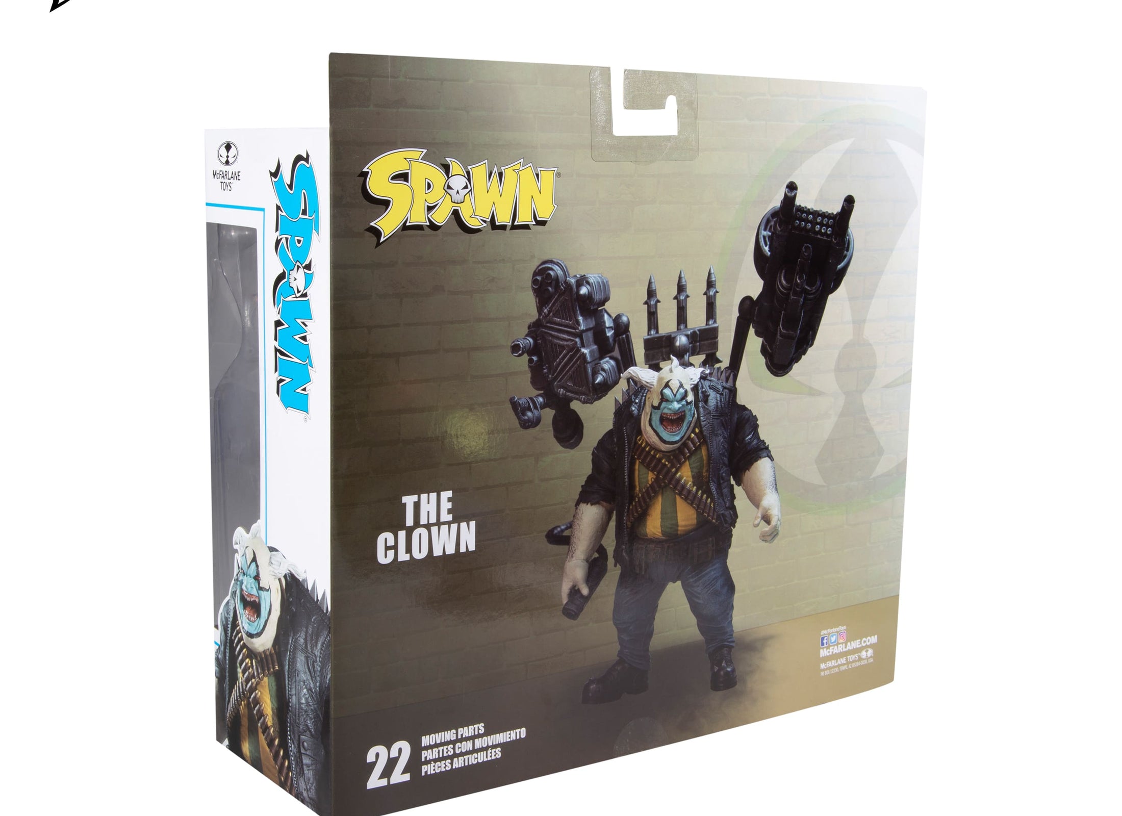 McFarlane Toys Spawn Comic Series - Deluxe Set - The Clown 7" Action Figure