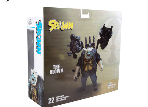Load image into Gallery viewer, McFarlane Toys Spawn Comic Series - Deluxe Set - The Clown 7" Action Figure

