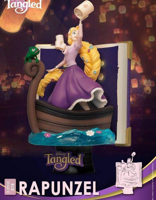 Load image into Gallery viewer, Beast Kingdom Diorama Stage-078-Story Book Series-Rapunzel Close Box
