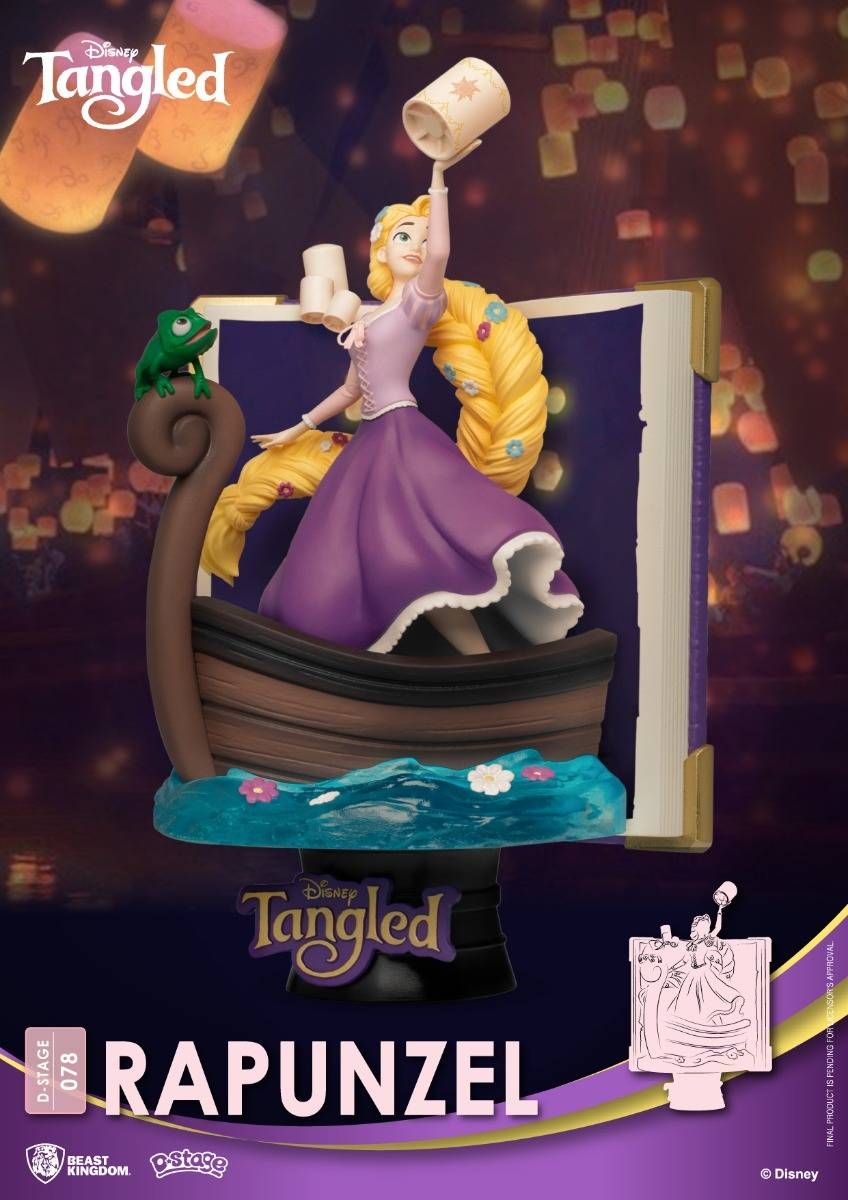 Beast Kingdom Diorama Stage-078-Story Book Series-Rapunzel Close Box