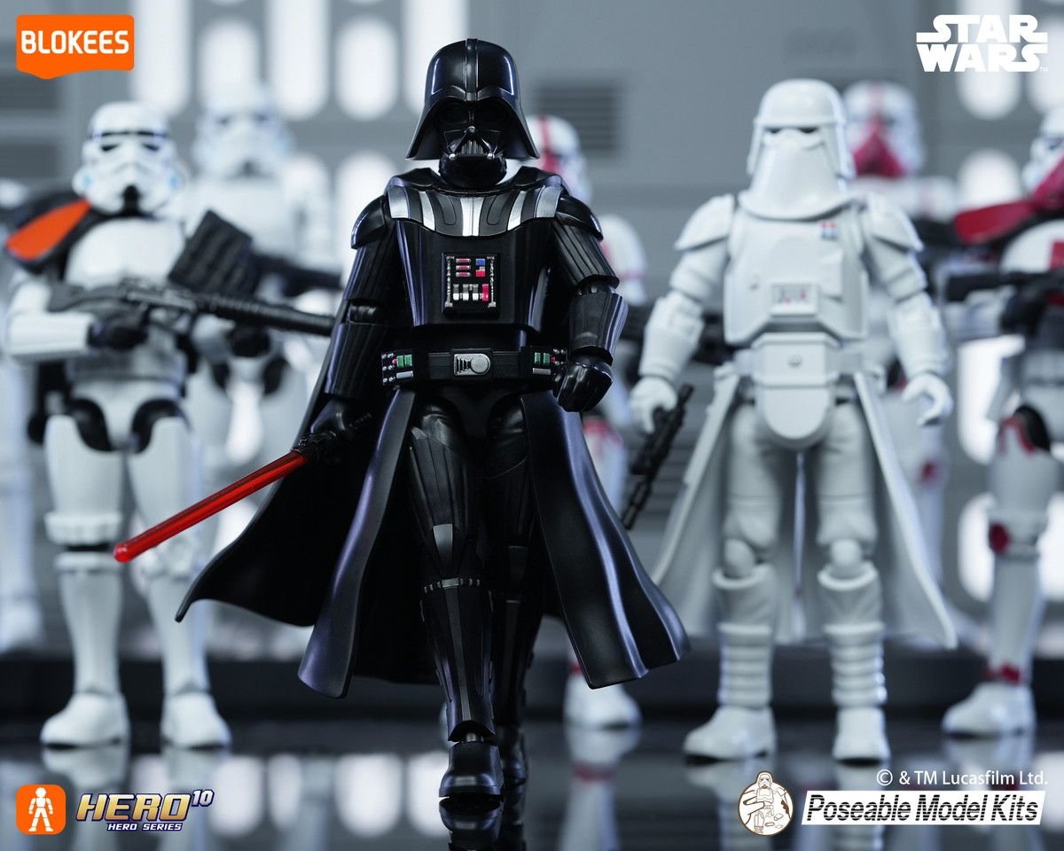 Blokees Star Wars Galaxy Version 02 Blind Box (9 Types) Full set of 9 Figure