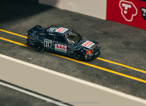 Load image into Gallery viewer, Tarmac Works 1/64 Mercedes-Benz 190 E 2.5-16 EVO 1 DTM 1989 Dany
