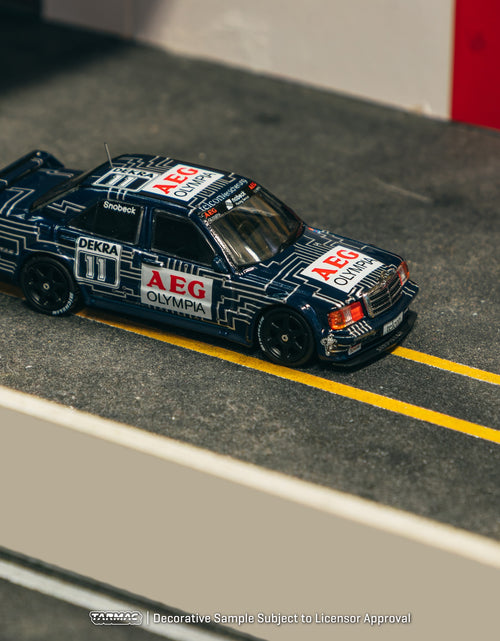 Load image into Gallery viewer, Tarmac Works 1/64 Mercedes-Benz 190 E 2.5-16 EVO 1 DTM 1989 Dany
