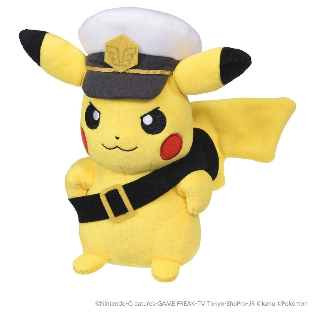 Takara Tomy Pokemon Soft Plush Toy Captain Pikachu Goggles Ver.25cm
