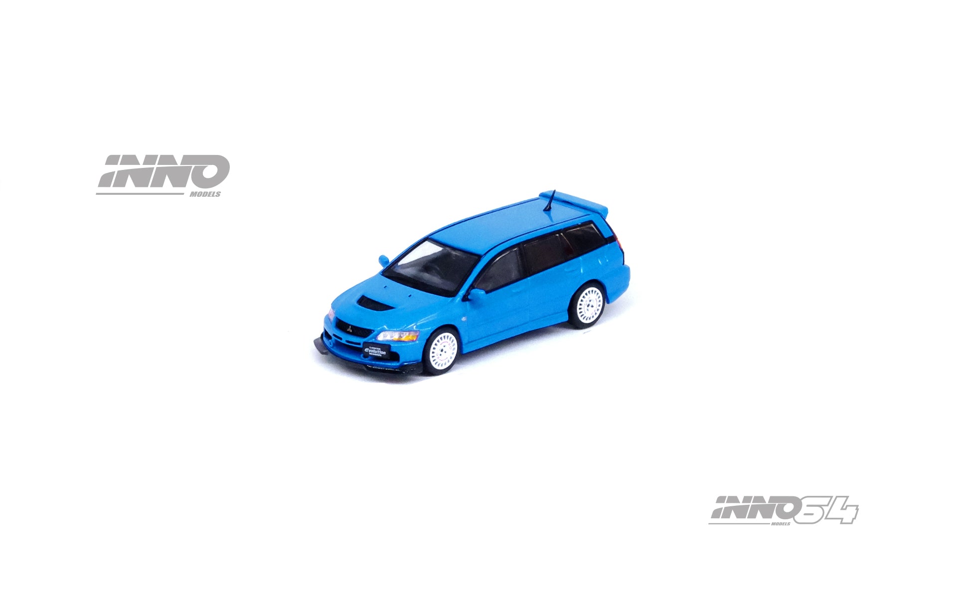 INNO64 1/64 die-cast mitsubishi lancer evolution ix wagon blue