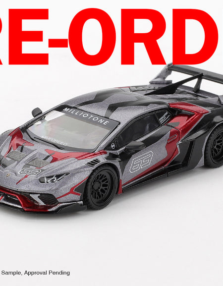 (Pre-order) MINI GT #1177 LB WORKS Lamborghini Huracán GT RONIN Diecast Model