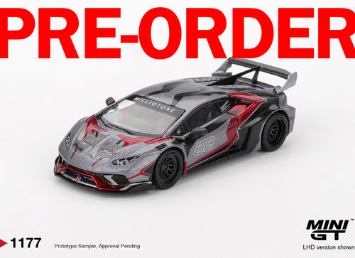 Load image into Gallery viewer, (Pre-order) MINI GT #1177 LB WORKS Lamborghini Huracán GT RONIN Diecast Model
