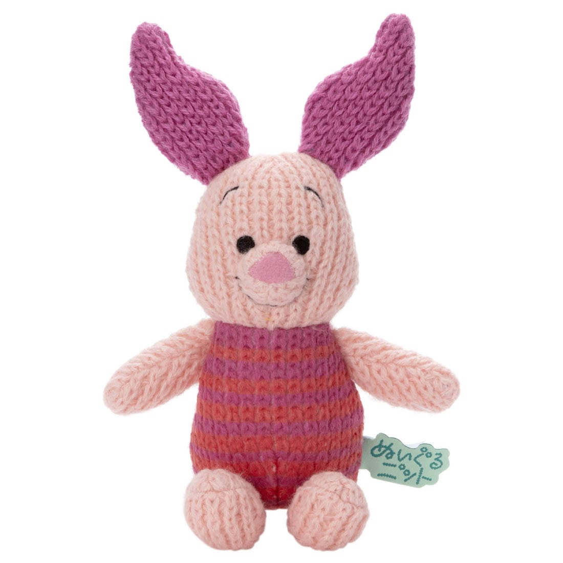 Takara Tomy Toy Plush Disney Knit Plush Winnie the Pooh Piglet S Size