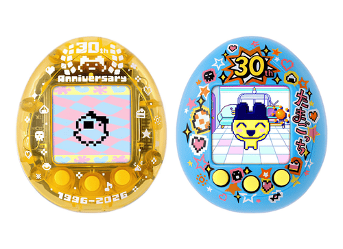 Load image into Gallery viewer, Bandai - Tamagotchi Nano Mametchi Memories 30th Anniversary Blue Digital Pet Toy
