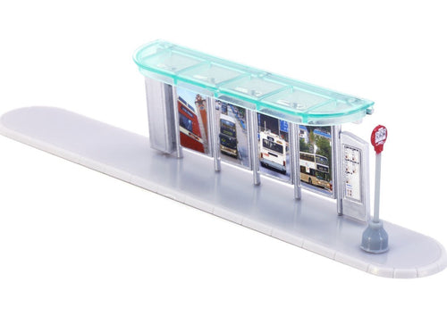 Load image into Gallery viewer, Tiny 1/110 Dioramas Bus Stop Shelter- KMB (Blind Box) (set of 12)
