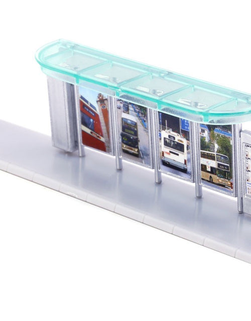 Load image into Gallery viewer, Tiny 1/110 Dioramas Bus Stop Shelter- KMB (Blind Box) (set of 12)

