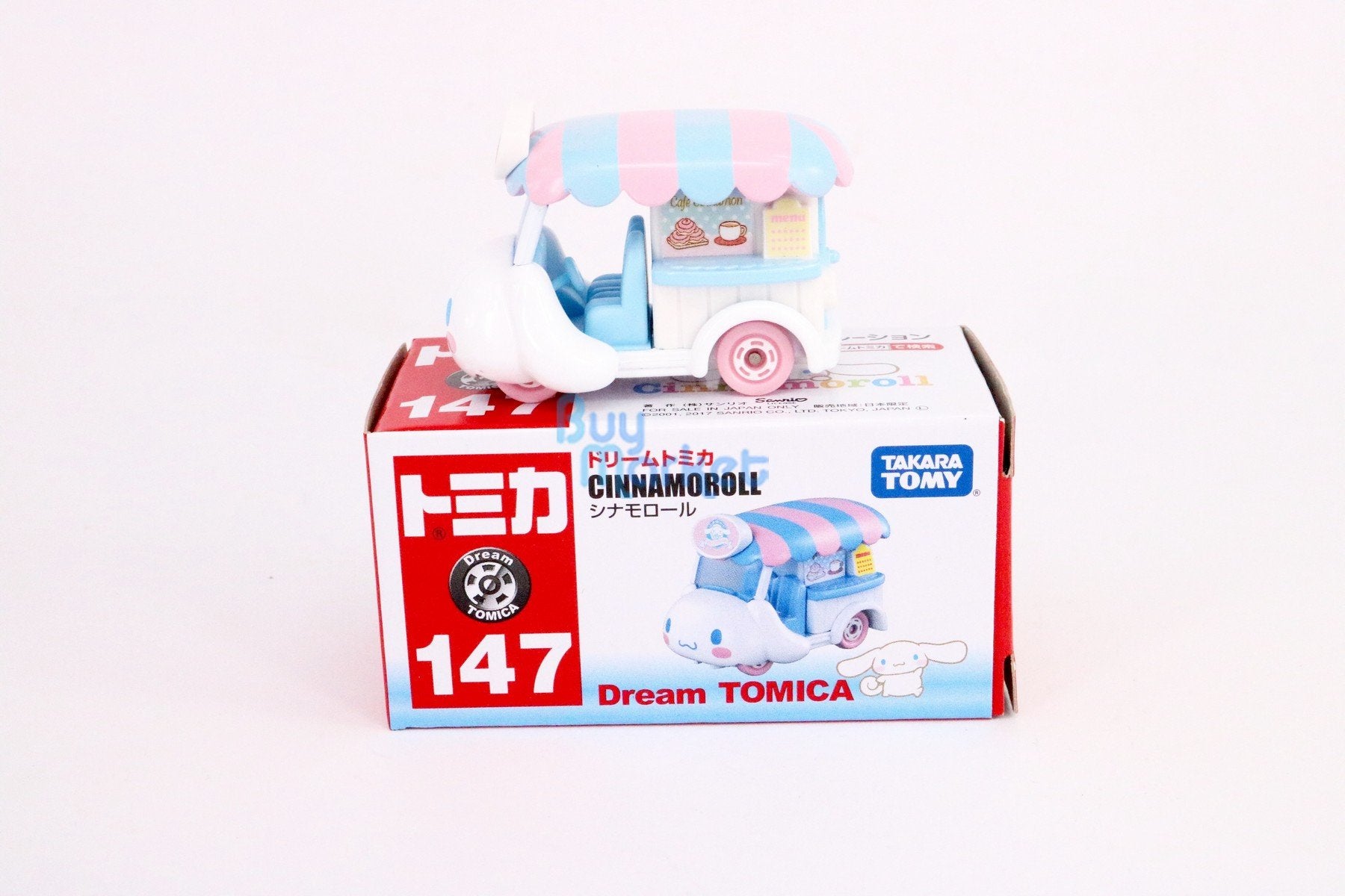 Takara Tomy Dream TOMICA Sanrio No. 147 Cinnamoroll Diecast Toy Car Japan