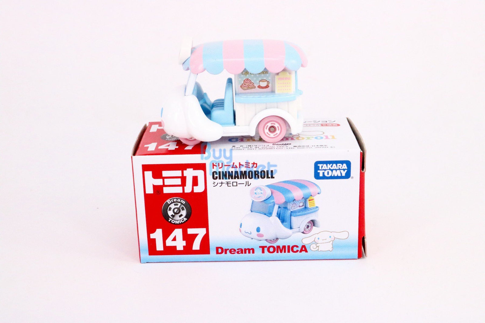 Takara Tomy Dream TOMICA Sanrio No. 147 Cinnamoroll Diecast Toy Car Japan