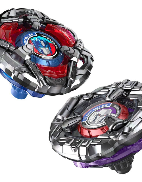 Load image into Gallery viewer, Takara Tomy Beyblade X BX-00 Optimus Prime 4-60P and Megatron Starter Pack Set
