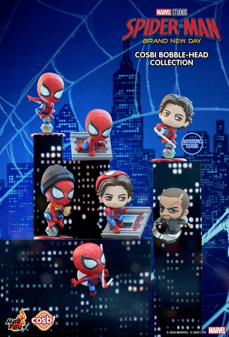 Hot Toys Cosbi Spider-Man Brand New Day Series Full Box Set of 6 #CBX362