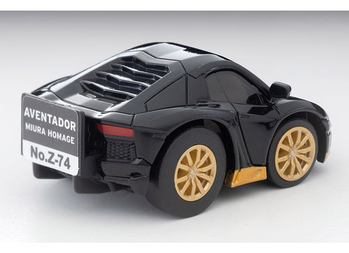 Load image into Gallery viewer, Takara Tomy Tomytec Choro Q zero Z-74c Lamborghini Aventador Miura Homage Black
