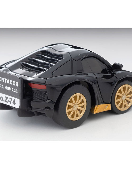 Load image into Gallery viewer, Takara Tomy Tomytec Choro Q zero Z-74c Lamborghini Aventador Miura Homage Black
