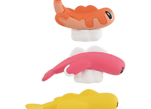 Load image into Gallery viewer, Takara Tomy Pokemon Moncolle Tatsugiri (Curly Droopy Stretchy Form) Mini Figure
