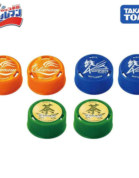 Takara Tomy Bottleman Accessory BOT-05 Official Bottle Cap 6pcs