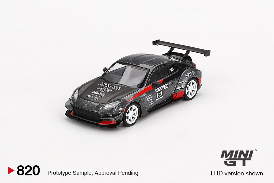 Mini GT #820 1/64 Toyota GR86  Larry Chen's HKS Turbocharged GR86