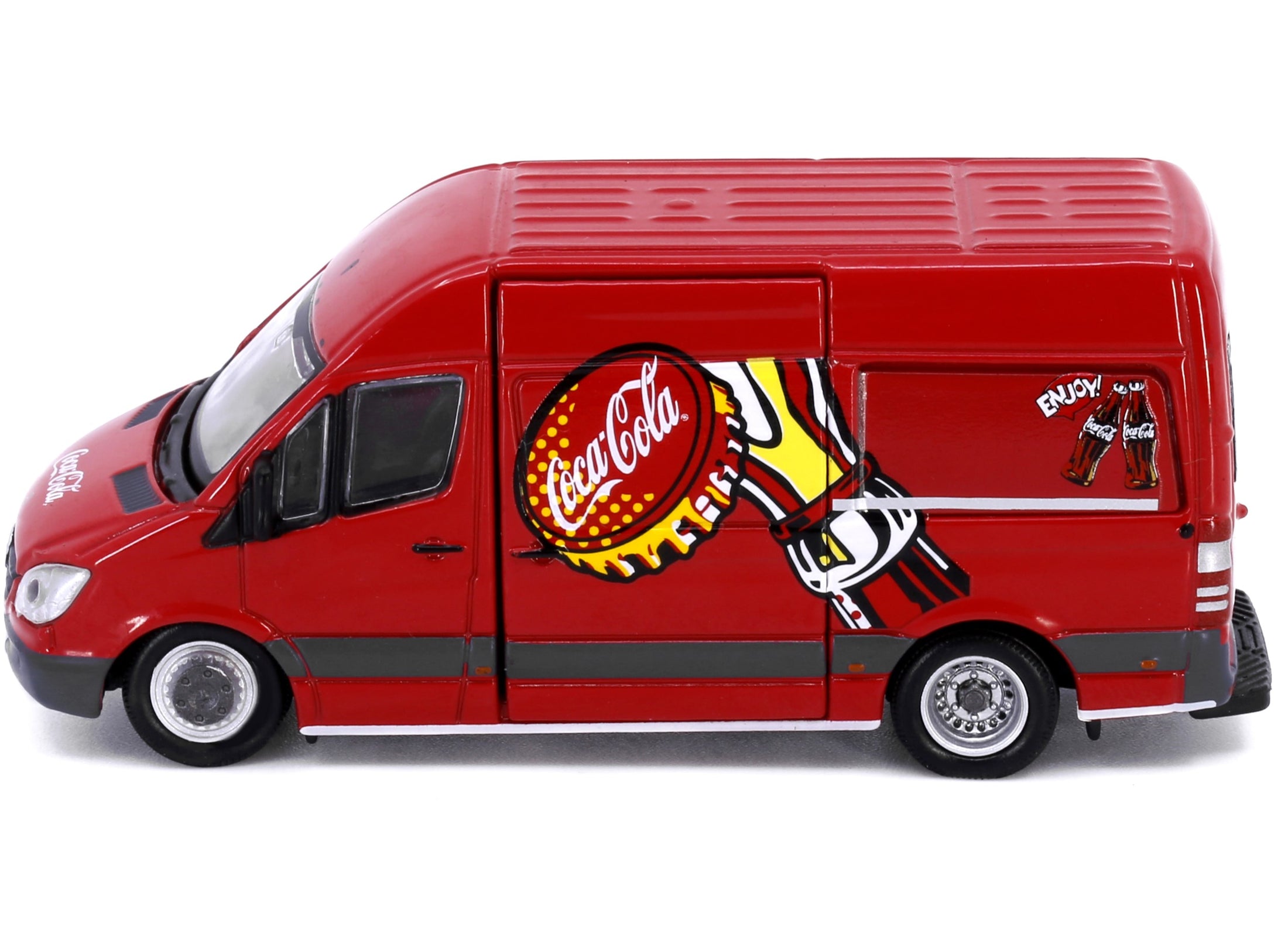 Tiny City Die-cast Model Car - MERCEDES-BENZ Sprinter Coca-Cola