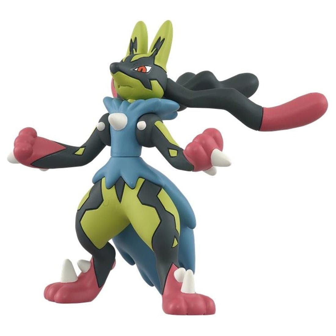 Takara Tomy Pokemon Monster Collection Yellow Mega Lucario Mini Figure