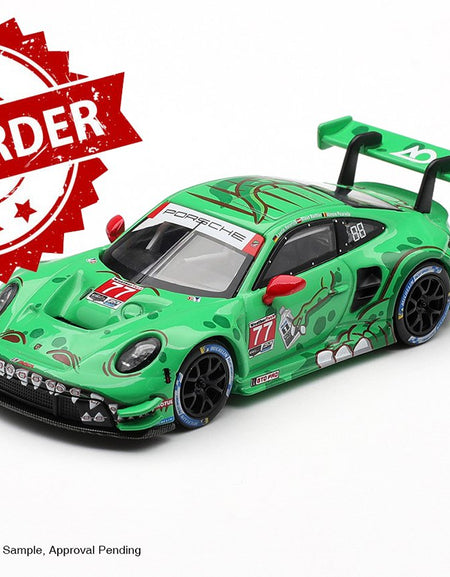 (Pre-order) MINI GT #1218 Porsche 911 GT3 R (992)#77 AO Racing 2025 IMSA Sebring