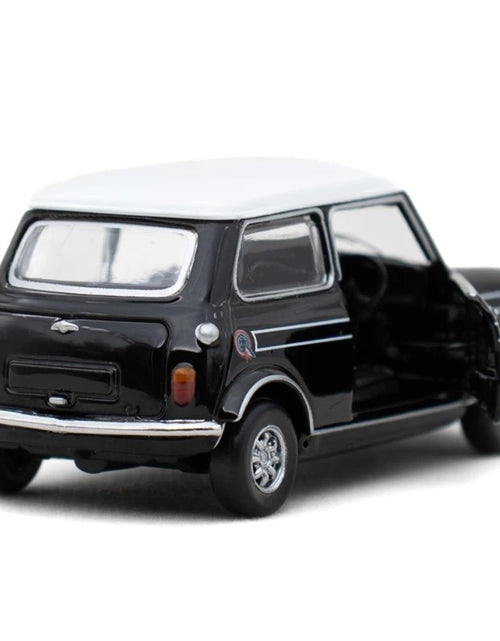 Load image into Gallery viewer, Tiny City Die-cast Model Car - 1/50 Mini Cooper Black (115)
