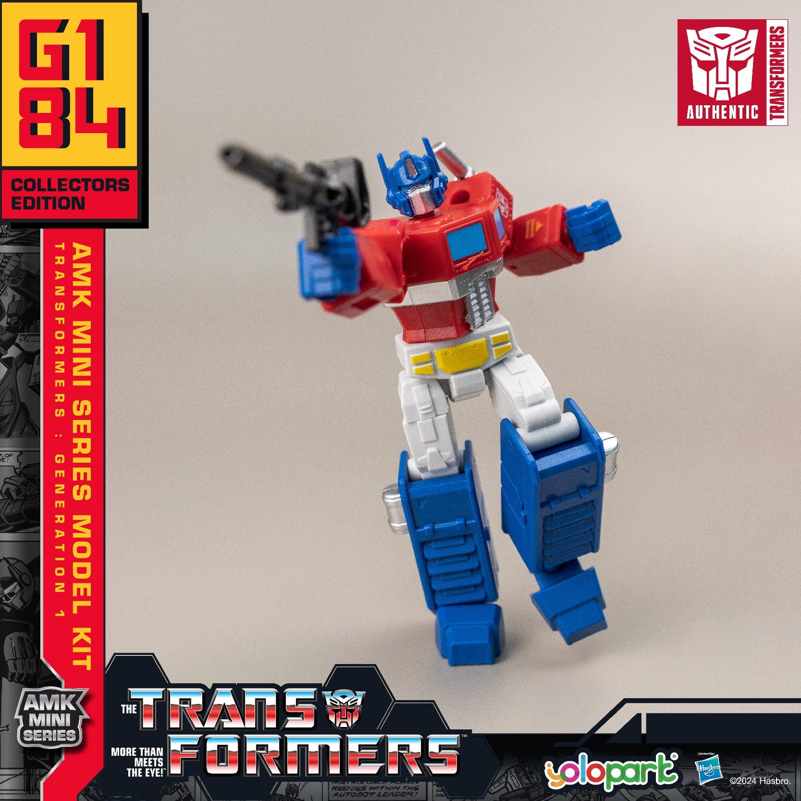 Yolopark Generation One AMK MINI Series Model Kit - Optimus Prime transformers