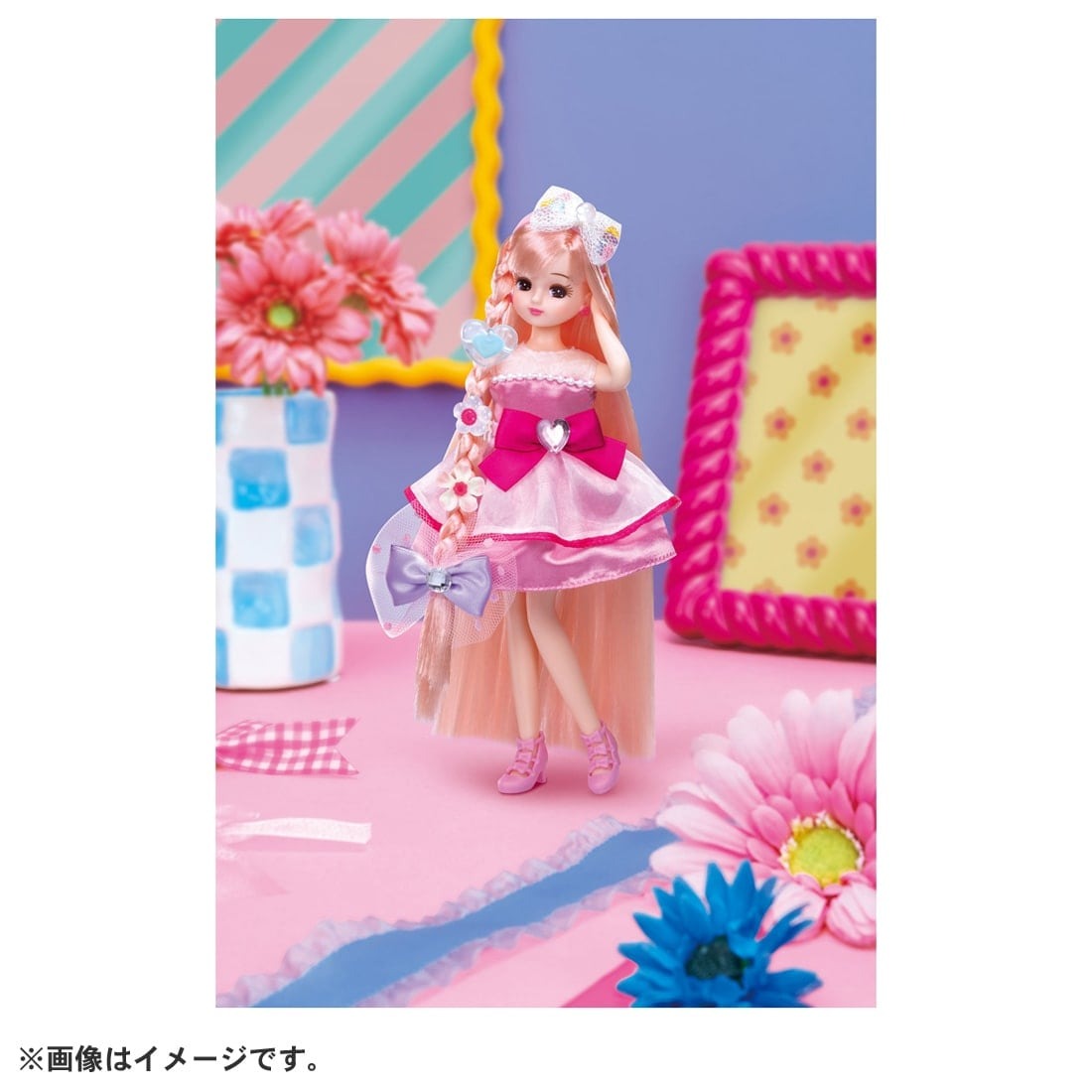 Takara Tomy Licca LD-06 Long Hair Licca EX Licca-chan Doll Set