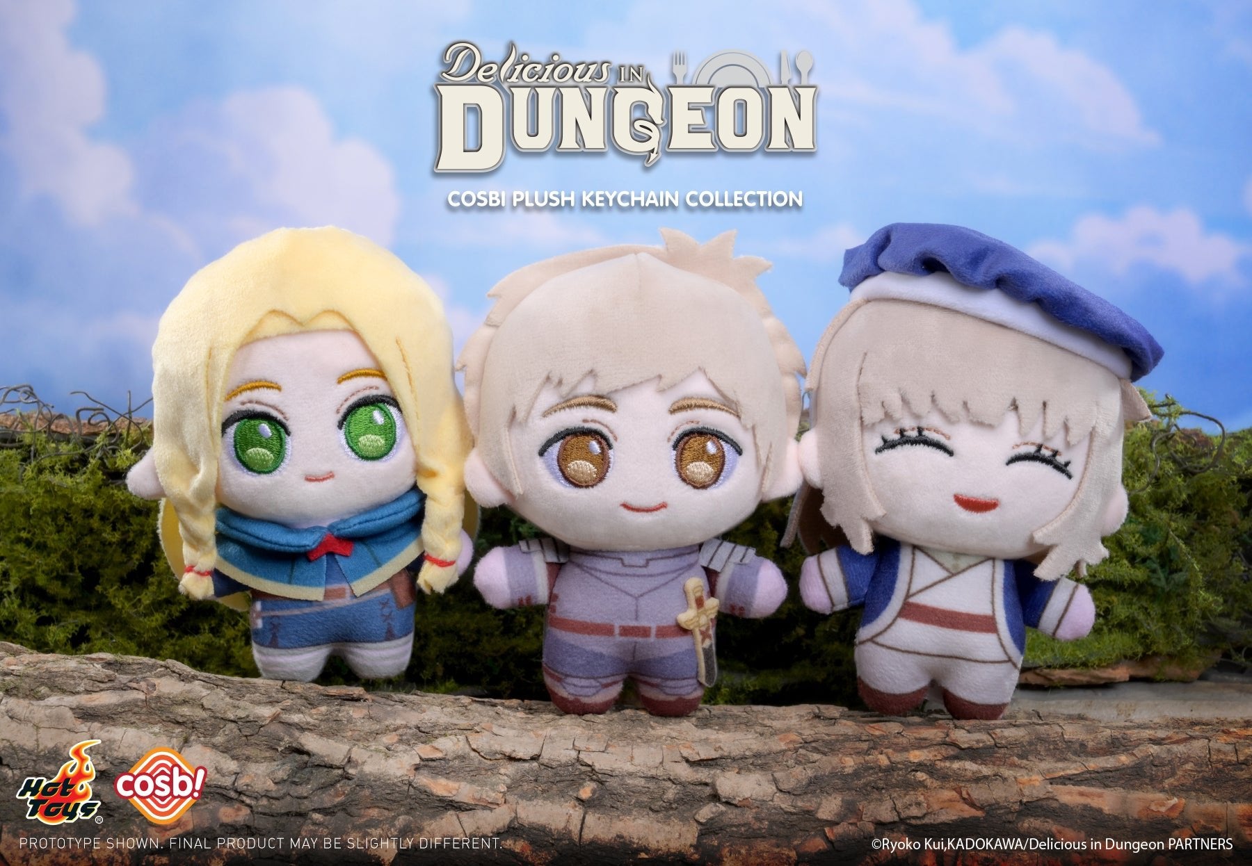 Hot Toys Delicious in Dungeon Cosbi Collection Plush Keychain Set of 6 PPLU075N